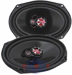 Alto Falante Foxer FZ.69P 6x9" Triaxial Kit duas peças sem tela