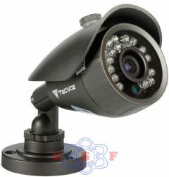 Câmera Hs Digital Infra Red Tecvoz ACB836 Bullet 25Mts Lente 3.6 800TVL