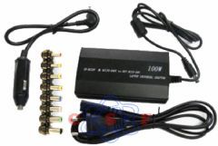 Fonte/Carregador Meind Universal Notebook Sada 12 a 24 Volts + Cabo Veicular 120W 10 Conectores