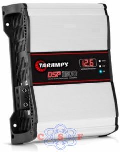 Mdulo Amplificador de Potncia Taramp's DSP1600 Classe D 1600 W RMS 1 Canal 1 OHM com Voltmetro embutido