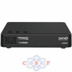 Receptor Parablica Visiontec VT 1000HD Satlite SATHD Digital SD e HD Rede Globo HD EPTV Campinas, sem Conversor Digital