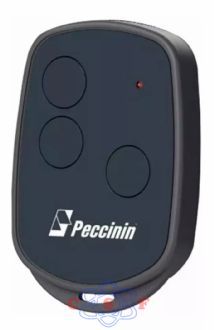 Controle Remoto Transmissor Porto New Evo Peccinin para Porto Eletrnico 433,92 MHz Preto