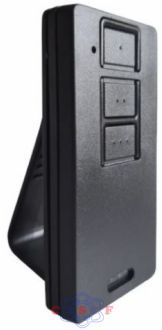 Controle Remoto Transmissor Copiador Hiltron 3 Bot�es Preto Verde Cod Learning Port�o PPA Garen Rgc Intelbras etc. Frequ�ncia 433,92