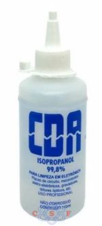 Álcool Isopropilico CDA 99,8% 250 ml Limpeza Placa E Eletrônico