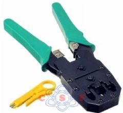 Alicate Crimpagem Xtrad RJ45 RJ11 RJ12 Modelo XT 572