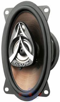 Alto Falante Bravox 4x6" TR46 U Triaxial 30W RMS Kit duas peças