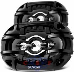 Alto Falante Bravox B4X 69B 6x9" 150/75W 4 Ohms Kit duas peças