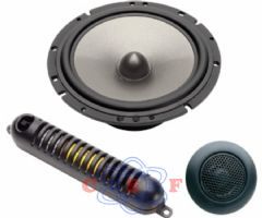 Alto Falante Bravox Kit Duas Vias 6" CS 60 Bk 65W RMS