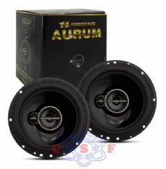 Alto Falante Hurricane Aurum 6" Triaxial 120w Rms 2 Pçs