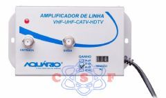 Amplificador de Linha Aquário para TV Ganho 30db AL-30