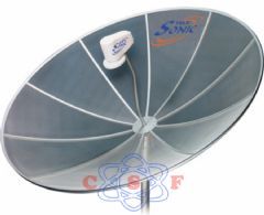 Antena Parabólica Telesonic 1,70 mts
