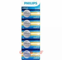 Bateria CR 2032 Philips 3 Volts