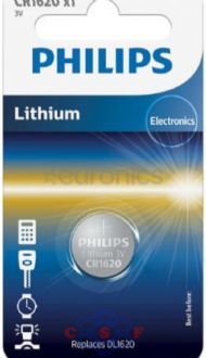 Bateria Philips CR 1620 3volts