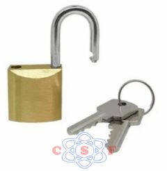 Cadeado Safarimax 25 mm X12 mm 2 Chaves SM-25