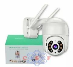 Câmera Rotativa WI FI IP Prova Dágua Full Hd Infravermelho Zoom 4x Icsee ABQ-A8