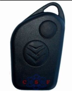 Capa Controle Telecomando 2 Botões Citroen Picasso Berlingo Peugeot Encaixe Desenho Logo só botão Grande cod138