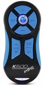 Controle Longa Distancia jfa K600 Preto e Azul Alcance de 600 Metros em Área Aberta