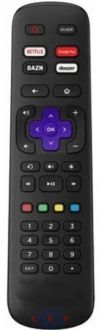 Controle Remoto Tv Led Lcd Aoc 4 K TV Smart Roku Globoplay Netflix DAZN DEEZER LE 7246