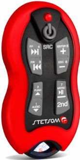 Controle Remoto de Longa Distância Alcance Control SX4 Vermelho Stetsom