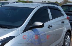 Defletor/Calha Acrílica de Chuva Hyundai HB20 Hatch 4 Portas 2012/2014 TG Poli 25.005