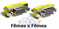 Emenda Vga Femea+Femea