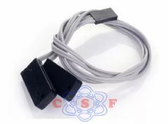 Fim de Curso Portão Deslizante PPA 2 Pçs 0,70 cm com Conector 3 Terminais