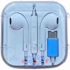 Fone de Ouvido Estéreo Com Microfone Entrada Tipo C