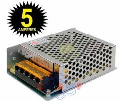 Fonte 12Volts TWG 5 Amperes carcaça de Metal Colmeia Bivolt TW 1205 FG