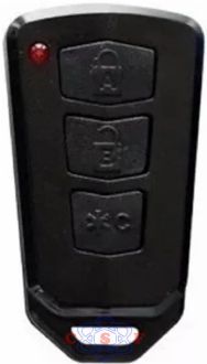 Gabinete Caixa Plástica Cover Nexus 3 Botões Preto