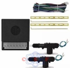 Kit Trava Universal GC Gold Cabos 2 Portas 2 Motor com dupla seventia + Centralina e Fiação