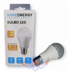 Lâmpada Bulbo Leds Save Energy 15 watts 1311 Lumes 6500k Branca Fria