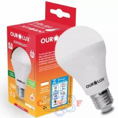 Lâmpada Residencial Superled A60 12 watts E27 Bivolt 6500k Ourolux