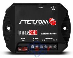Modulo Amplificador de Potência Stetsom Iron Line IR 160.2 RCA 2X80w Estéreo 2 Ohms