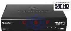 Receptor Century MidiaBox HDTV B1 Satélite, 100% Digital e Alta Definição Compatível Com SATHD Regional