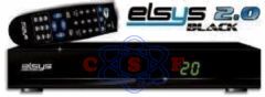 Receptor de Parabólica Elsys 2.0 Plus Preto