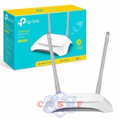 Roteador Tp-Link Wireless 300mbps Tl-wr840-W Verson 6.0 5 Portas 2 Antenas