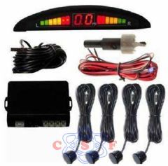 Sensor de Estacionamento/leadership com quatro pontos e Visor de Leds Preto