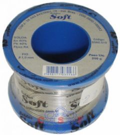 Solda em fio a base de estanho Soft Carretel 200G SS60.G10