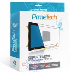 Suporte Móvel para TVs Plasma, LCD, LED e 3D de 19" a 32"