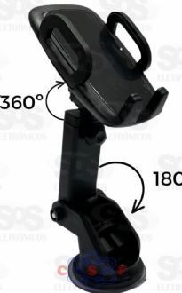 Suporte Veicular para Celular e GPS Articulável com Ventosa CRS-1261