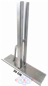 Suporte para Fixar Kit Motor Portão Basculante 16 cm