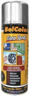 Tinta Spray Beltools Metalica Ouro 400 ml Peso Liquido 235 Gramas