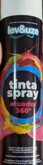 Tinta Spray LEV&USE Cinza Médio Conteudo 400 ml Peso Liquido 250 Gramas