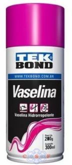 Vaselina Spray Tek Bond Conteudo 300ml Peso Liquido 2100g