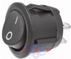chave Gangorra Botão Redondo L/D 2 Terminais 250V Cod 2551