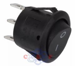 chave Gangorra Boto Redondo L/D 3 Terminais kcd 1 127 V 10 A 220 V 6A