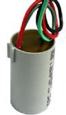 Capacitor para Ventilador 3uF x 7uF 250 VAC 50/60 HZ 3 Fios