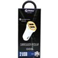 Carregador veicular Rpido Shinka 12A24V 2 Saidas Usb 2,0A SH-145-V