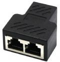 Adaptador multiplicador Y 3 Femeas Cabo Rede RJ 45 Xtrad