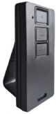 Controle Remoto Transmissor Copiador Hiltron 3 Botes Preto Cod Learning Porto PPA Garen Rgc Intelbras etc. Frequncia 433,92